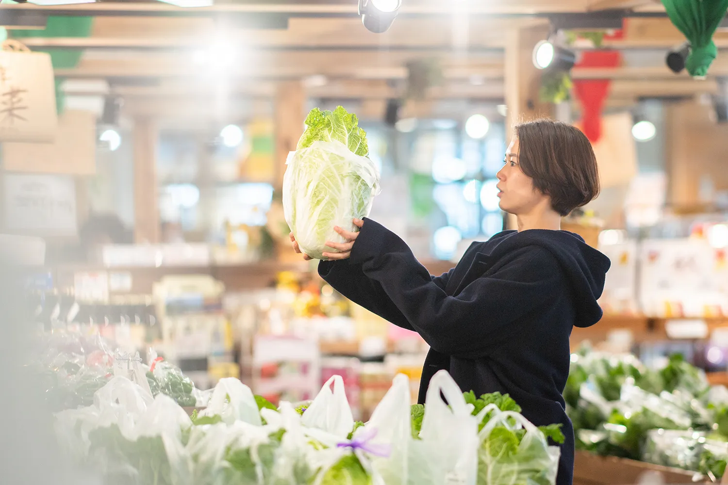 道の駅　あつかしの郷 新鮮な地場野菜